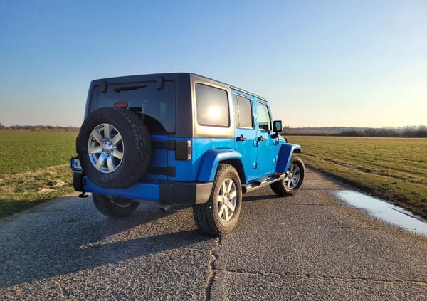 Jeep Wrangler cena 136900 przebieg: 160000, rok produkcji 2016 z Piaseczno małe 137